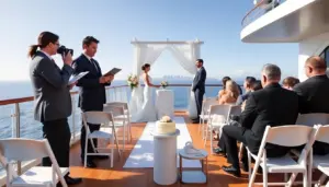 cruise ship wedding